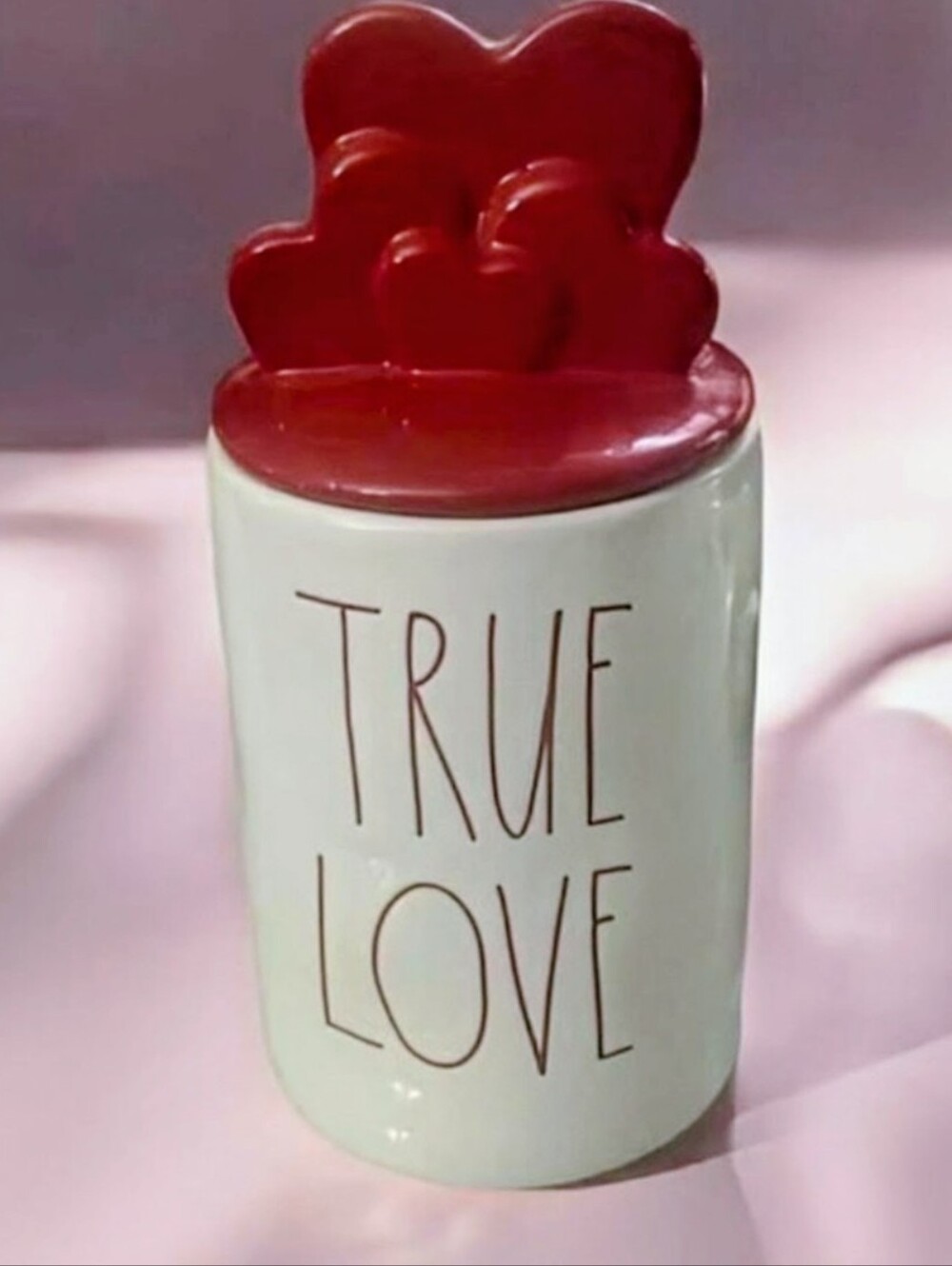 NEW Rae Dunn TRUE LOVE Scented Candle